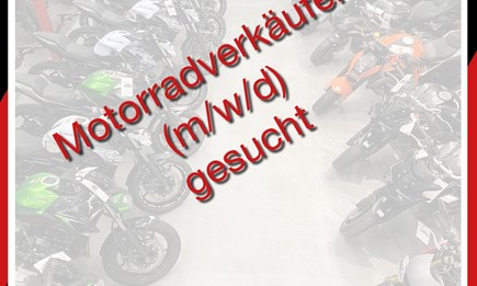 Motorradverkäufer (m/w/d) gesucht