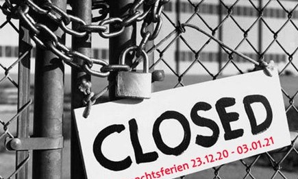 Wir machen Weihnachtsferien!