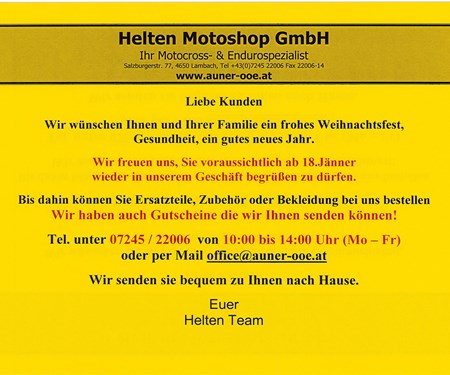 24.Dezember GESCHLOSSEN 24.Dezember GESCHLOSSEN