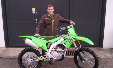 Kawasaki KX 250/2021 übergeben!