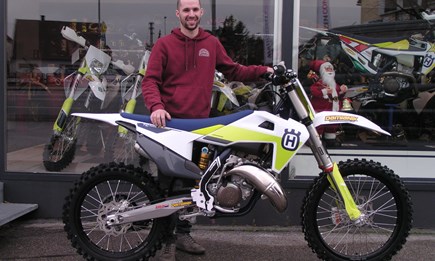 Übergabe einer Husqvarna TC 125/2021