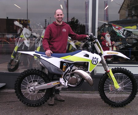 Übergabe einer Husqvarna TC 125/2021 Übergabe einer Husqvarna TC 125/2021