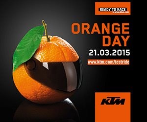 KTM Orange Day am Samstag, den 21.März