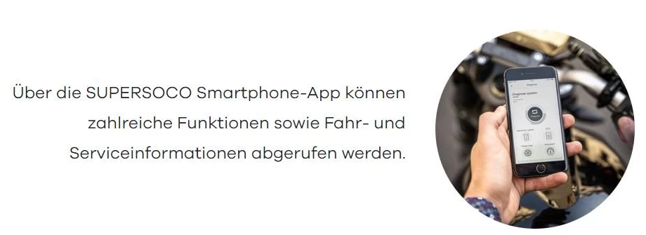 Super Soco TC Max 95Km//H Elektro Bike  fahrbar mit A1 B(196) zum sensationellen Preis/Leistzungsverhältnis Bild 6: Super Soco TC Max 95Km//H Elektro Bike  fahrbar mit A1 B(196) zum sensationellen Preis/Leistzungsverhältnis