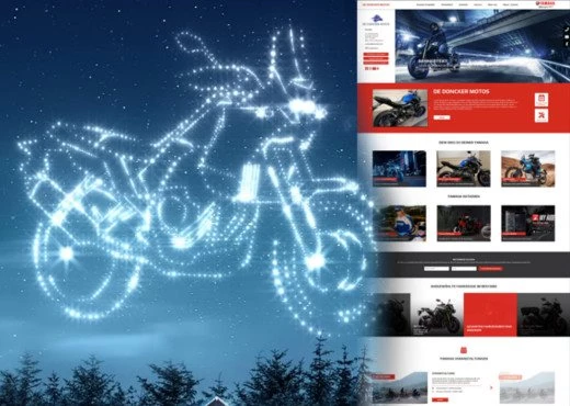 Yamaha Webseite im neuen Design Bild 1: Yamaha Webseite im neuen Design