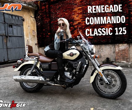 UM Renegade Commando Classic 125 bei Ginzinger UM Renegade Commando Classic 125 bei Ginzinger
