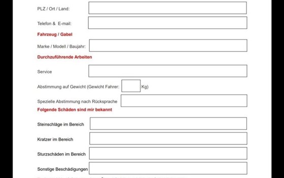 Fahrwerkservice / Gabelservice  -  jetzt Termin vereinbaren!! Wir bieten auch Fahrzeugabholungen an !! - Bild 2