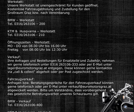 Wir sind ab 01.02.2021 wieder da!