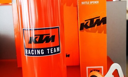 KTM Trinkflasche & KTM Flaschenöffner - sofort verfügbar !
