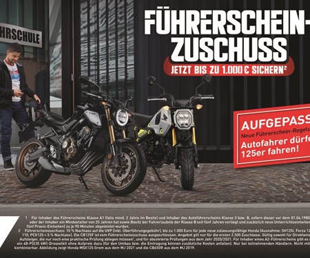 Honda Semmler - Führerschein Aktion 