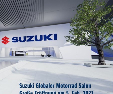 Globaler Motorrad Salon von Suzuki