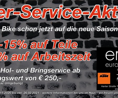 Winterserviceaktion - bis 26.02.2021