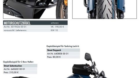 Zubehör von Hepco & Becker für die CB125R Modell 2021 