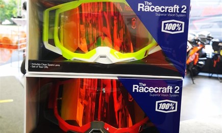 100 % Racecraft 2 Motocrossbrillen - NEUE Modelle eingetroffen !!  