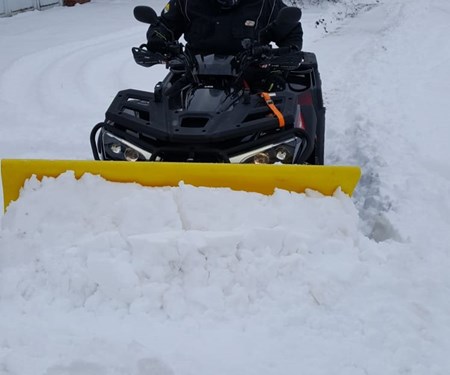 Wintereinsatz Kymco MXU 550i