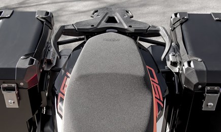 BUMOT Aluminium Seitenkoffersysthem für 790 / 890 ADV/R um 919,00 Euro auch für 1050 bis 1290 ADV erhältlich