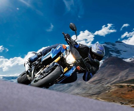 Suzuki bei Motorradtesttagen der Arge 2Rad