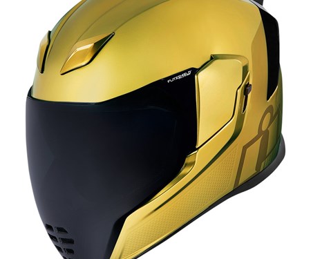 Neuer Icon Airflite Helm Jewel Gold inkl. MIPS