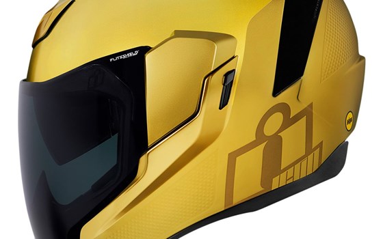 Neuer Icon Airflite Helm Jewel Gold inkl. MIPS - Bild 3