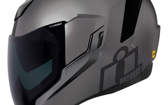 Neuer Icon Airflite Helm Jewel Silber inkl. MIPS - Bild 2