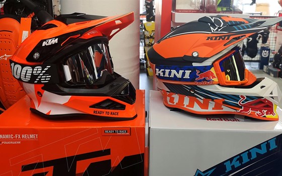 KTM Motocrosshelme Kollektion 2021 & KINI  !! - Bild 1