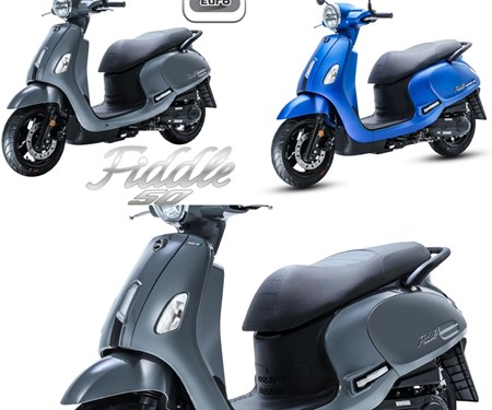 Der neue SYM Fiddle 50 Euro 5