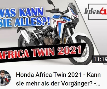 HONDA SEMMLER - LUKAS.61 VORSTELLUNG AFRICA TWIN 1100