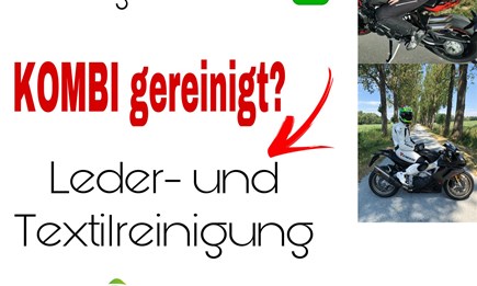 Professionelle Reinigung deiner Motorradschutzkleidung