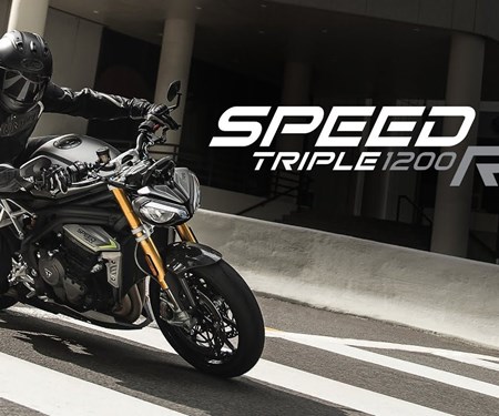 Triumph Speed Triple RS Reveal Show am 13.03.2021