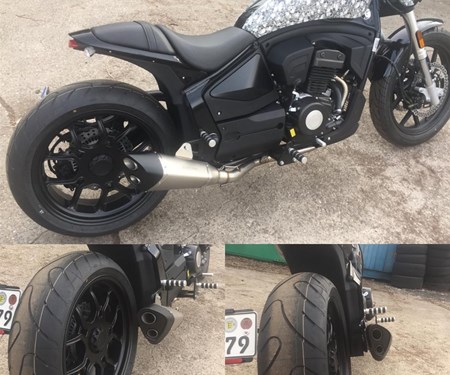 Leonart Pilder 125 BC Skull Umbau 