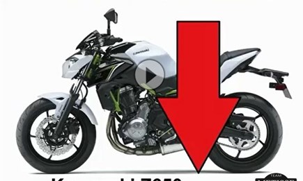 2022 - KAWASAKI Z 650 - Ladies Edition - 50 mm Tiefer !!! 