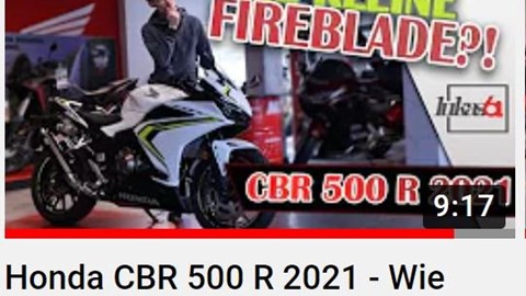 Honda Semmler - Video von Lukas.61 über die CBR500R ! 