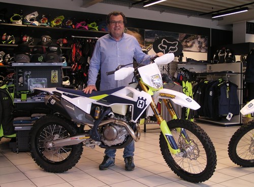 Eine sehr edle Husqvarna FE 450 !