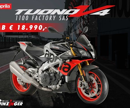 Aprilia TUONO V4 1100 Factory SAS in Aktion! Aprilia TUONO V4 1100 Factory SAS in Aktion!
