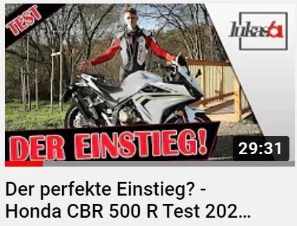 Honda Semmler - Lukas.61 Video über die Honda CBR500R
