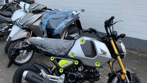 Neue Lieferung!! MSX125 Grom, CB500F, CBR650R 2021