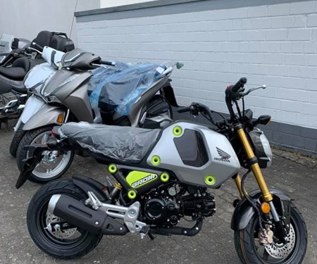 Neue Lieferung!! MSX125 Grom, CB500F, CBR650R 2021