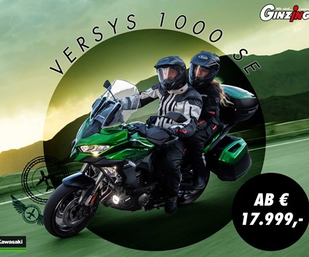 Kawasaki Versys 1000 SE bei Ginzinger! Kawasaki Versys 1000 SE bei Ginzinger!