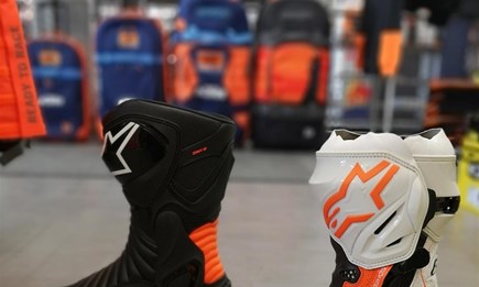 KTM Motorradstiefel | Lederstiefel 