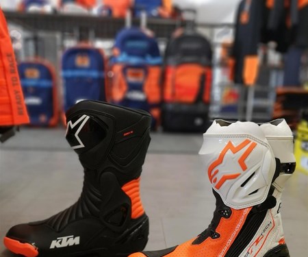 KTM Motorradstiefel | Lederstiefel 