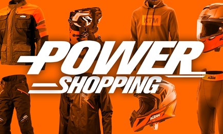 KTM POWERSHOPPING bis zu 30 % sparen !!