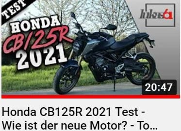 Honda Semmler - Lukas.61 Test der neuen CB 125 R