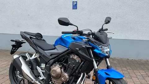 CB 500F Modell 2021 Vorführfahrzeug