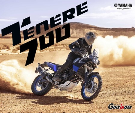 Yamaha Tenere 700 bei Ginzinger! Yamaha Tenere 700 bei Ginzinger!