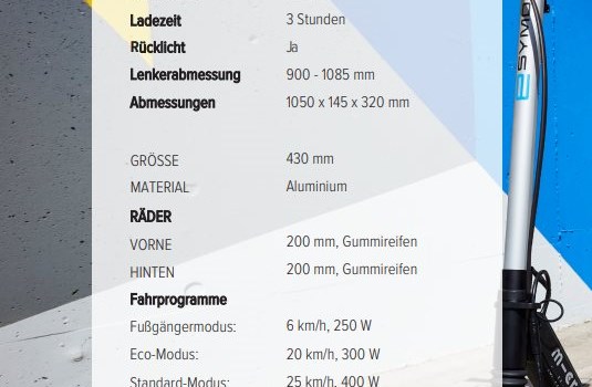 Elektro Scooter - Bild 3 Elektro Scooter - Bild 3