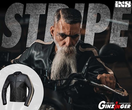 iXS Lederjacke Stripe bei Ginzinger