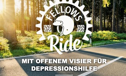 FELLOWS RIDE - MIT OFFENEM VISIER FÜR DEPRESSIONSHILFEE