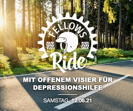 FELLOWS RIDE - MIT OFFENEM VISIER FÜR DEPRESSIONSHILFEE