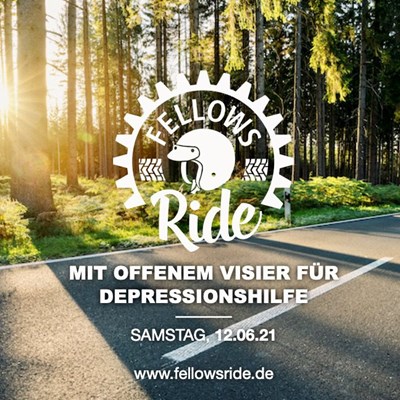 FELLOWS RIDE - MIT OFFENEM VISIER FÜR DEPRESSIONSHILFEE