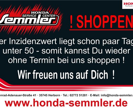 Honda Semmler - JETZT WIEDER NORMAL SHOPPEN